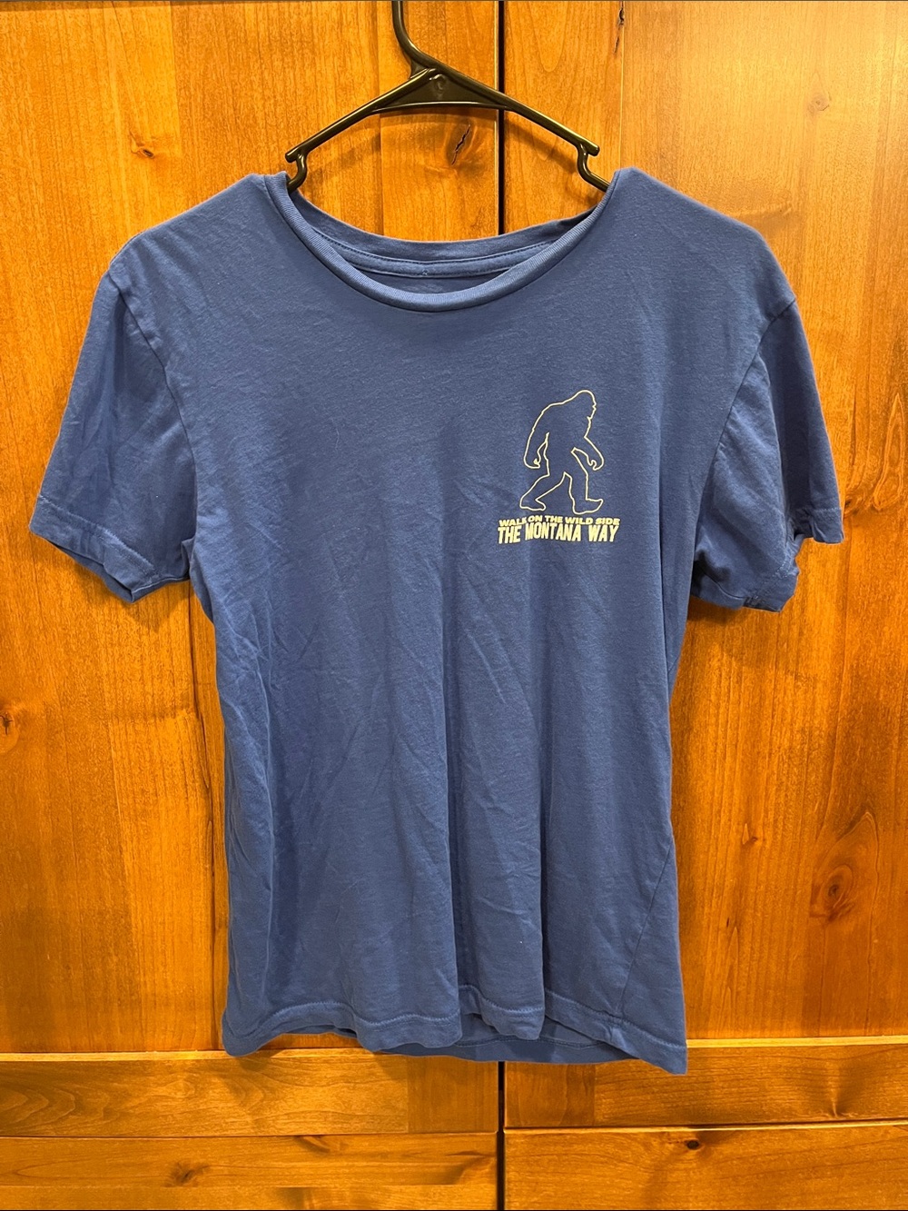 The Montana Way Bigfoot Blue Graphic Tee